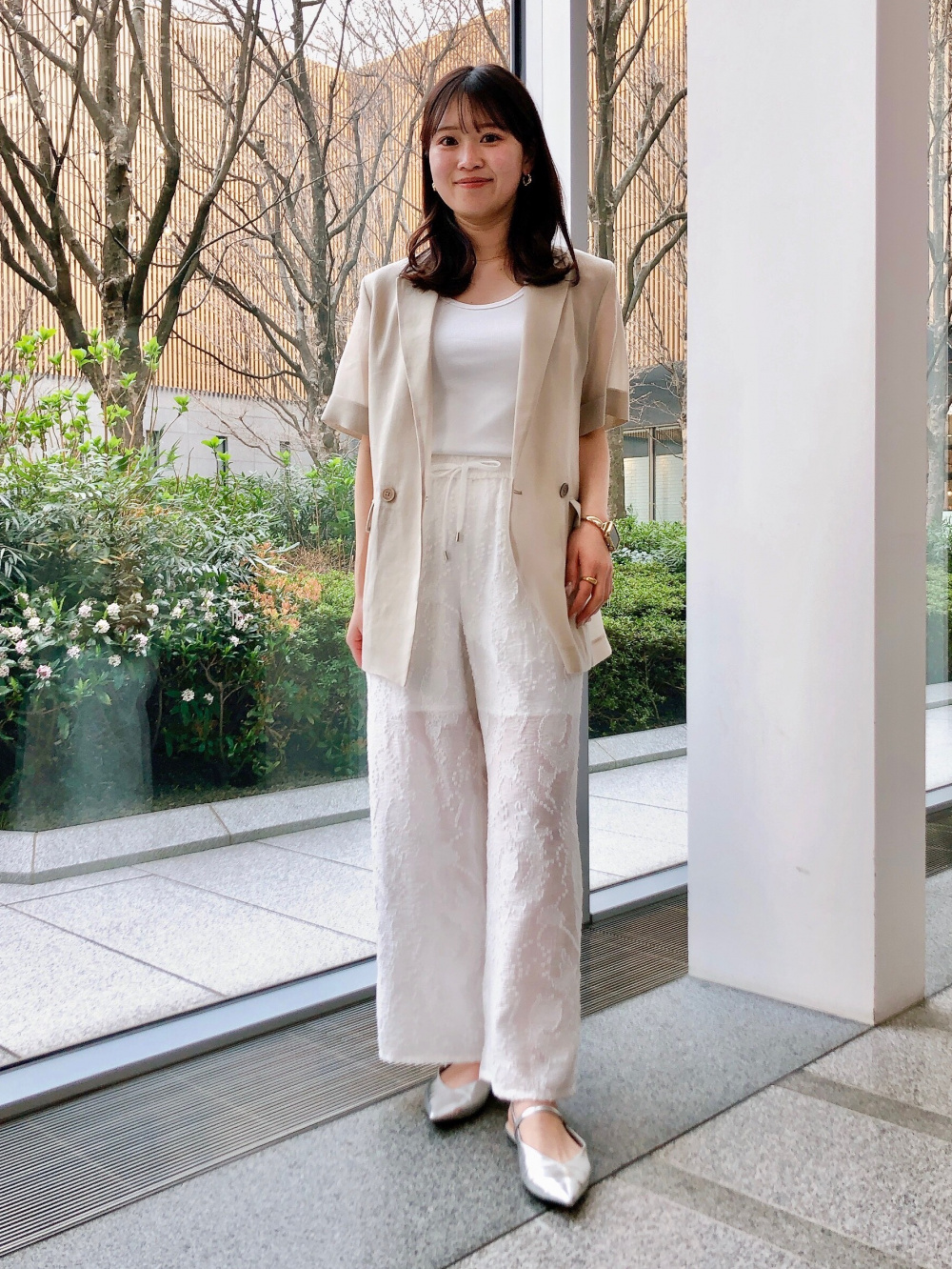 売れ筋・人気アイテム 商品 プレミアムオックスハーフスリーブジャケット、スティックパンツ スーツ・フォーマル・ドレス