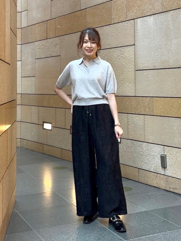 専用 未使用に近い 25SS PLST プラステ シアークロップドシャツ グレー PLST(プラステ)公式 | シアークロップドシャツ