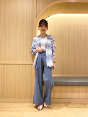 PLST(プラステ)公式 | ハイウエストストレートニットパンツ