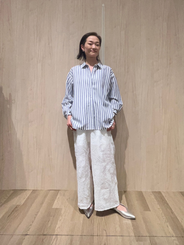 新品　PLST白　スタイルパンツ PLST(プラステ)公式 | ストレート・ワイドパンツ(レディース)