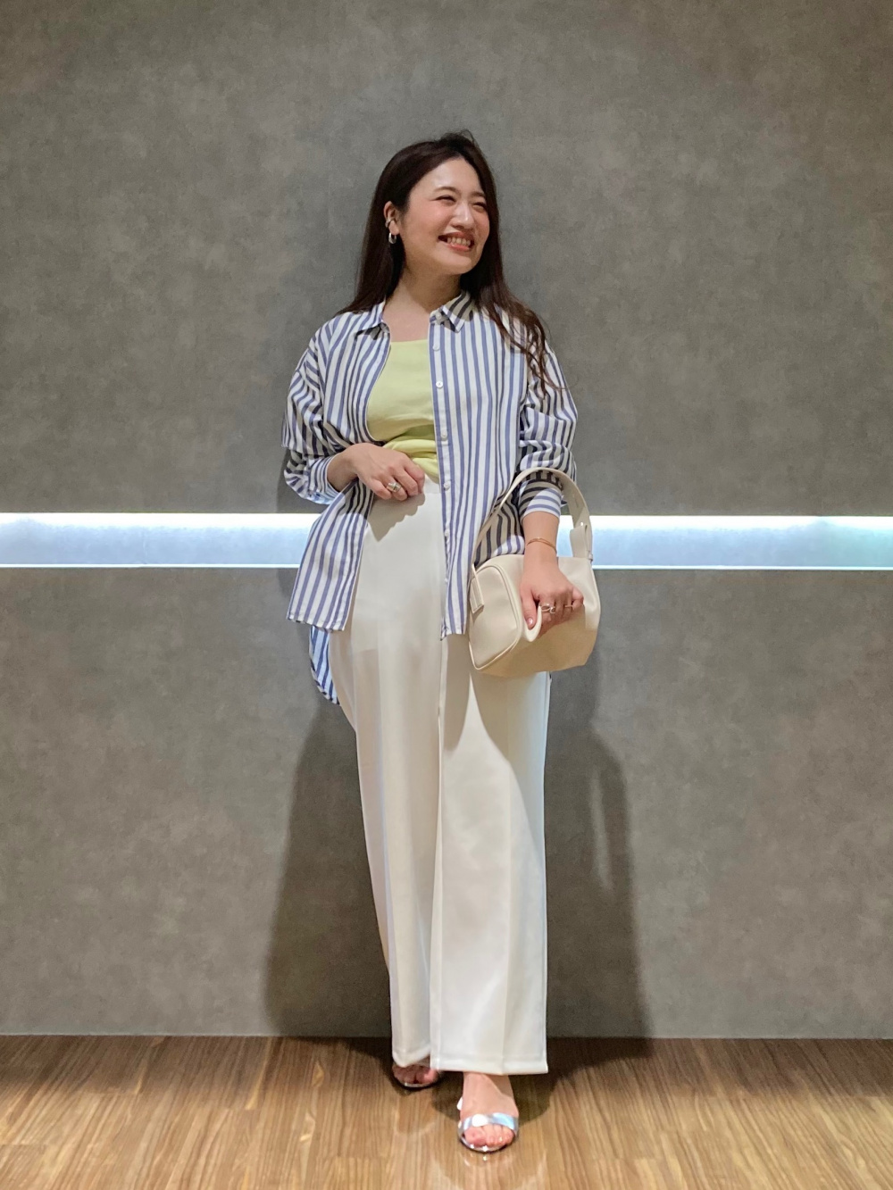 スキューバジャージー2タックワイドパンツ、コットンアセテート  