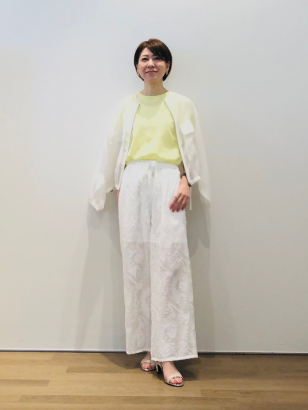 シアーオーガンジーブルゾン（レディース）の着用コーディネート一覧