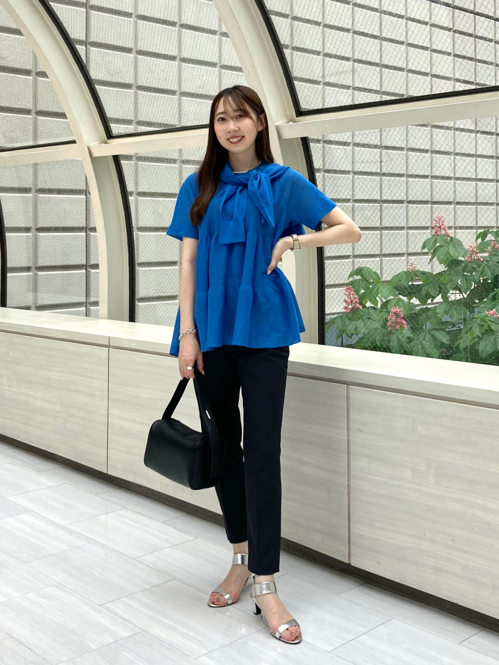 ゆう⭐︎PLST リネンブレンドダブルジャケット＆スティックパンツ リネンブレンドダブルジャケット、スティックパンツ（リネン