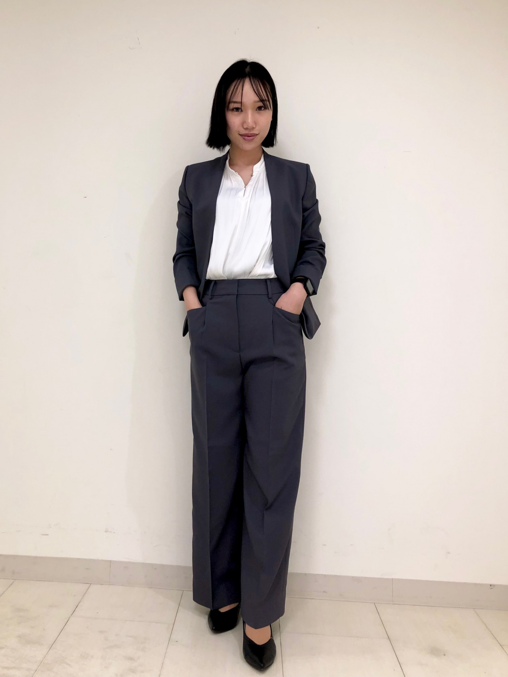 PLST プレミアムオックス　パンツスーツ PLST プレミアムオックス パンツスーツ PLST(プラステ)公式