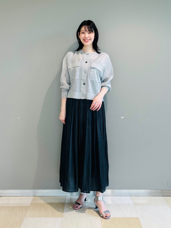 PLST❤︎大人可愛い爽やかカラーニット 公式スタイリング | プラステ