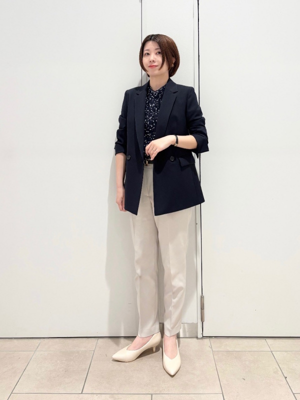 PLST スーツ WEB限定/OUTLET】【RELAX TAPERED】【年間】ノーカラー ホック