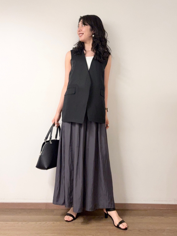未使用タグ付き PLST シアーオーガンジーブルゾン 黒 - メルカリ