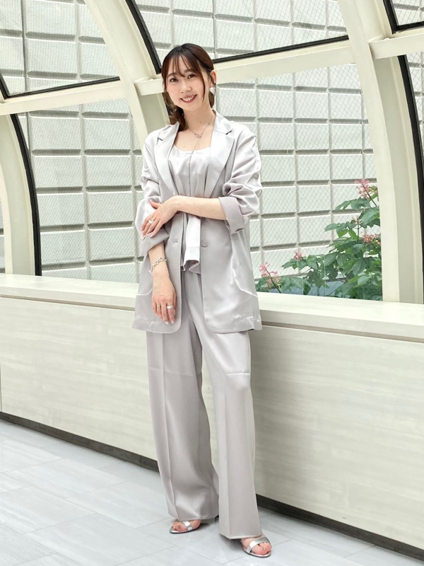 PLST ツイルストレッチ パンツセットアップ