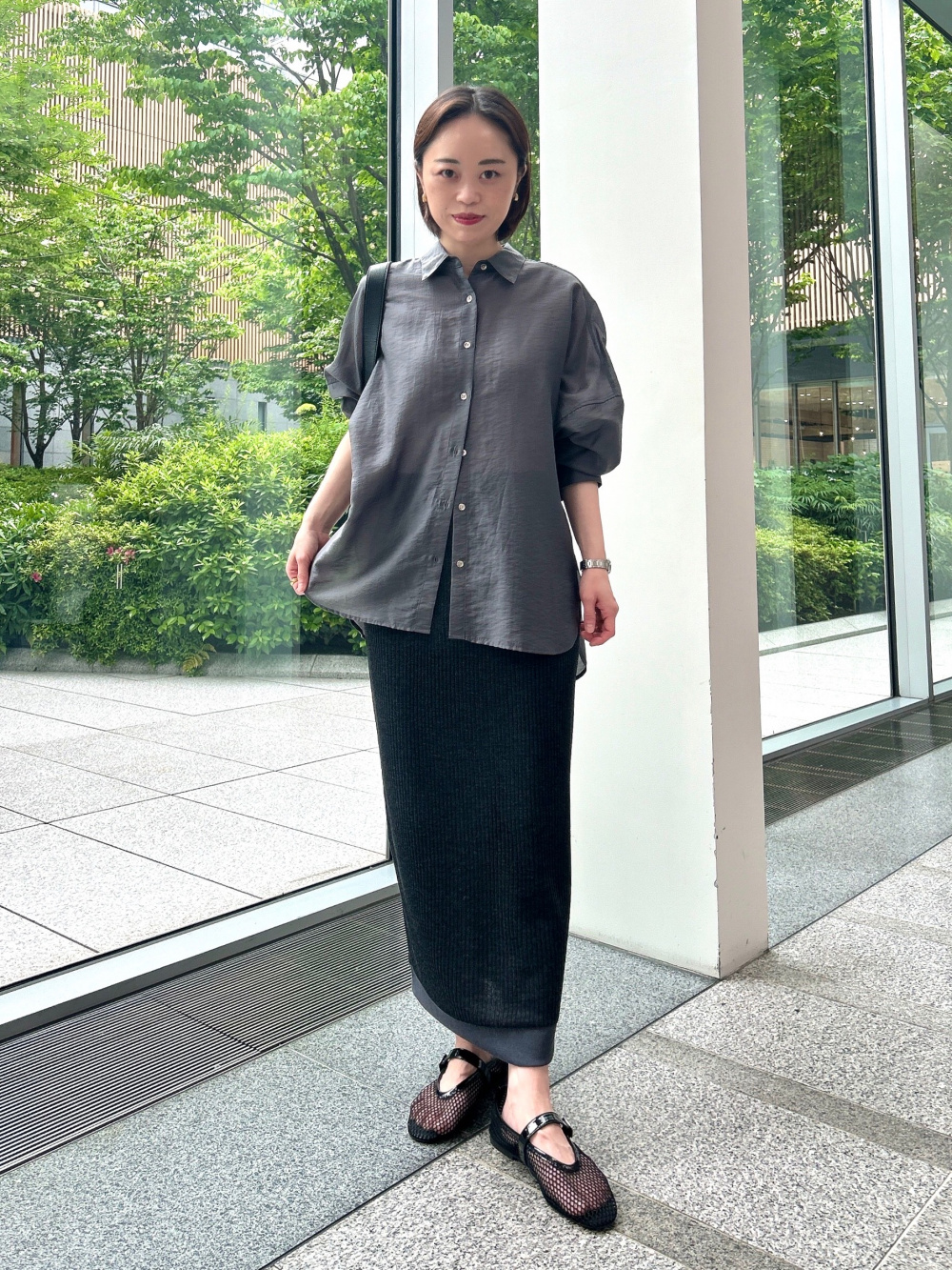 リネンブレンドダブルジャケット、ワイドパンツ（リネンブレンド