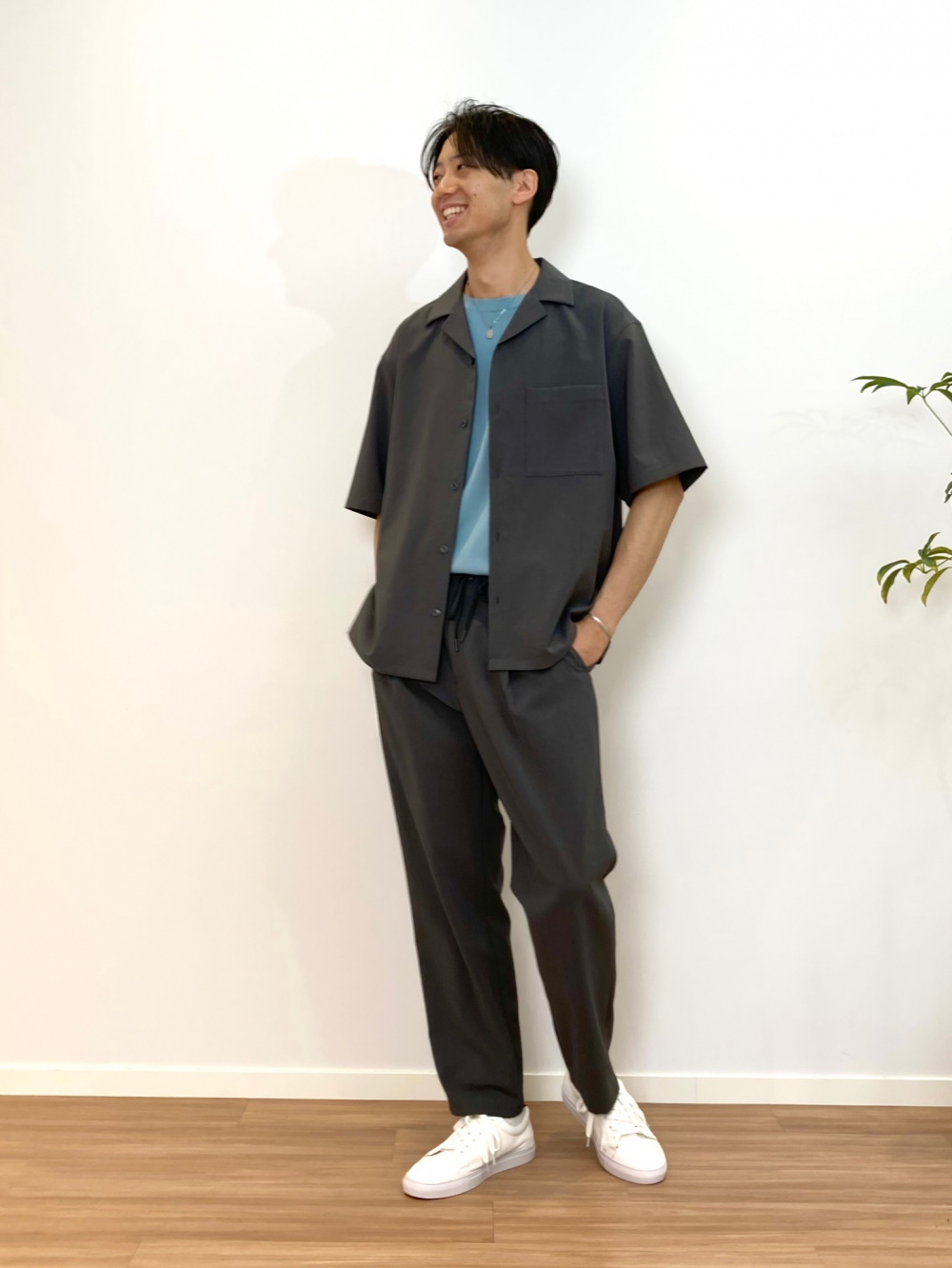 プレシャスドライワンタックテーパードパンツ、プレシャスドライ