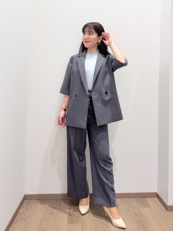 プラステ セットアップ パンツスーツ プレミアムオックス S/XS