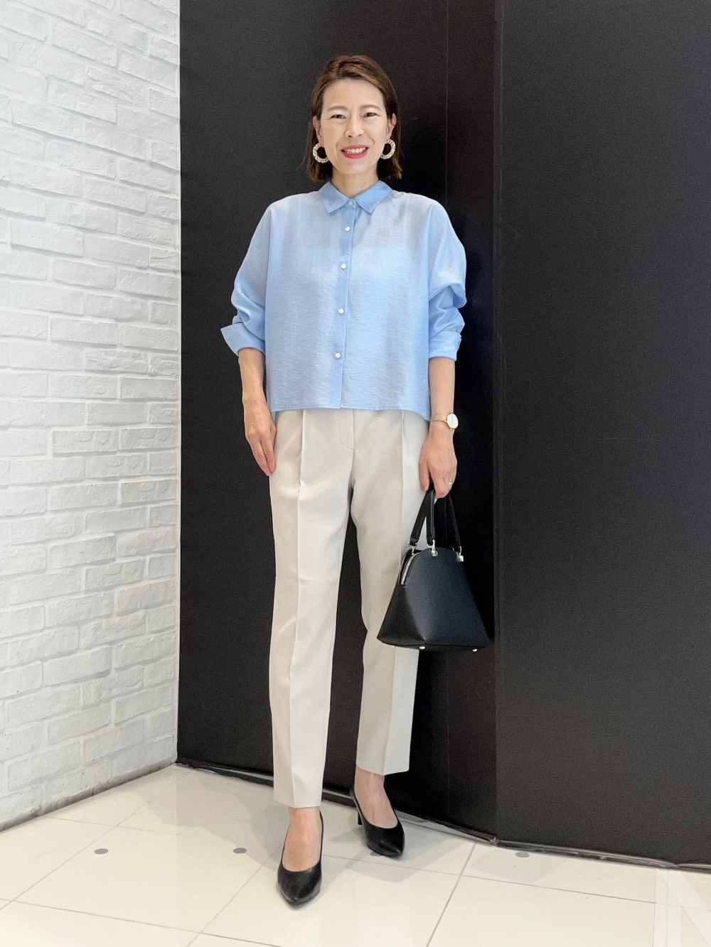 【値引き可】オールブラックス プレゼンテーションジャケット&ロングパンツ 楽天市場】【小倉優子さん着用】ピンタックノーカラージャケット