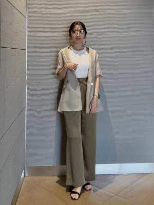 PLST(プラステ)公式 | シアーオーガンジーハーフスリーブジャケット