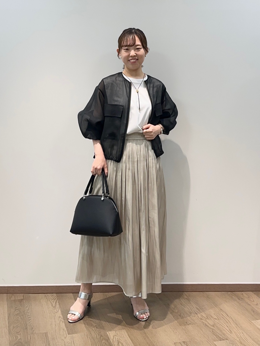 POTom　プラステ　PLST シアーオーガンジーブルゾン PLST(プラステ)公式 | シアーオーガンジーブルゾン