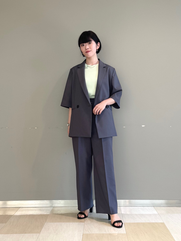 プレミアムオックスハーフスリーブジャケット（レディース）の