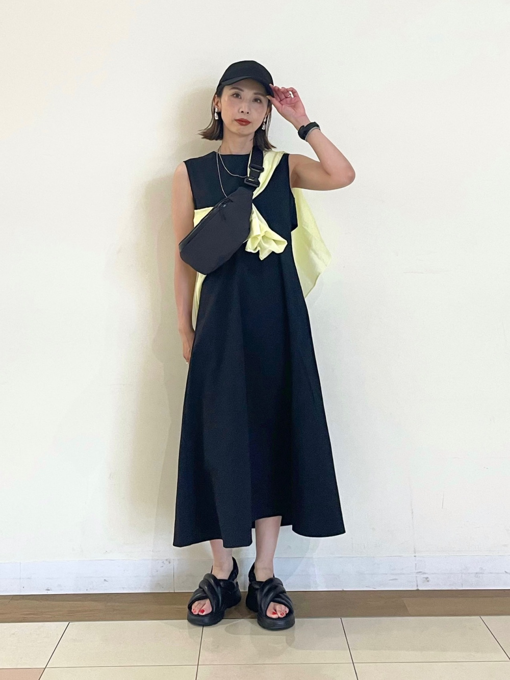 リネンブレンドダブルジャケット、ワイドパンツ（リネンブレンド