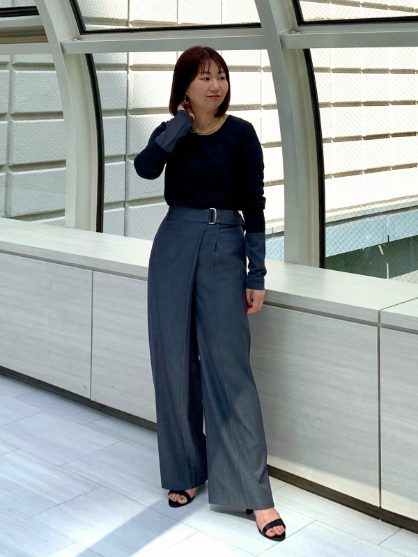 限定品】PLST✕HARUNOBUMURATA シアーニットスカート M 新作コラボ