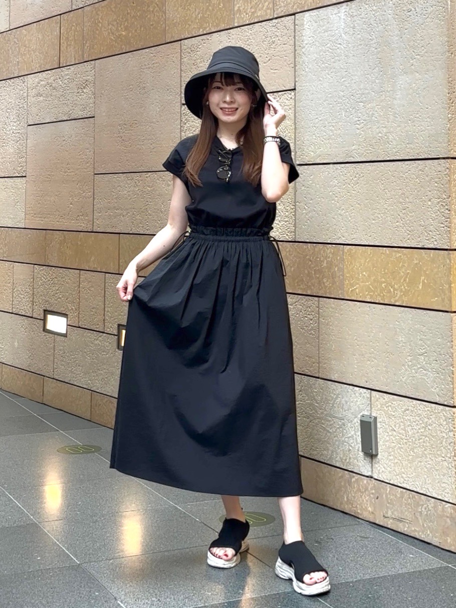 25SS PLST ハイストレッチナイロンドッキングワンピース PLST(プラステ)公式 | ハイストレッチナイロンドッキングワンピース