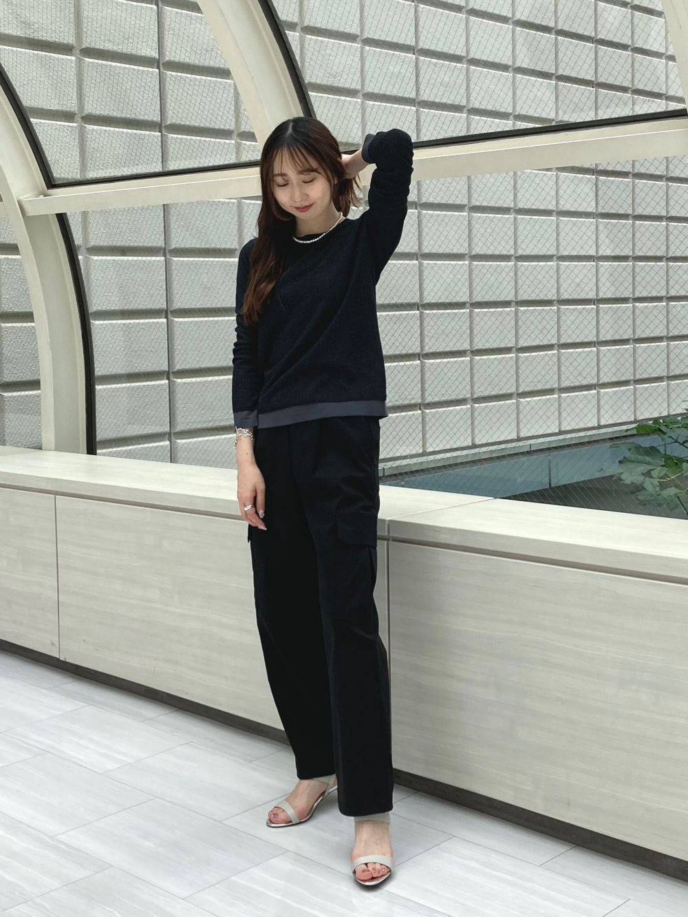 【限定品】PLST✕HARUNOBUMURATA シアーニットスカート M PLST(プラステ)公式 | シアーニットスカート