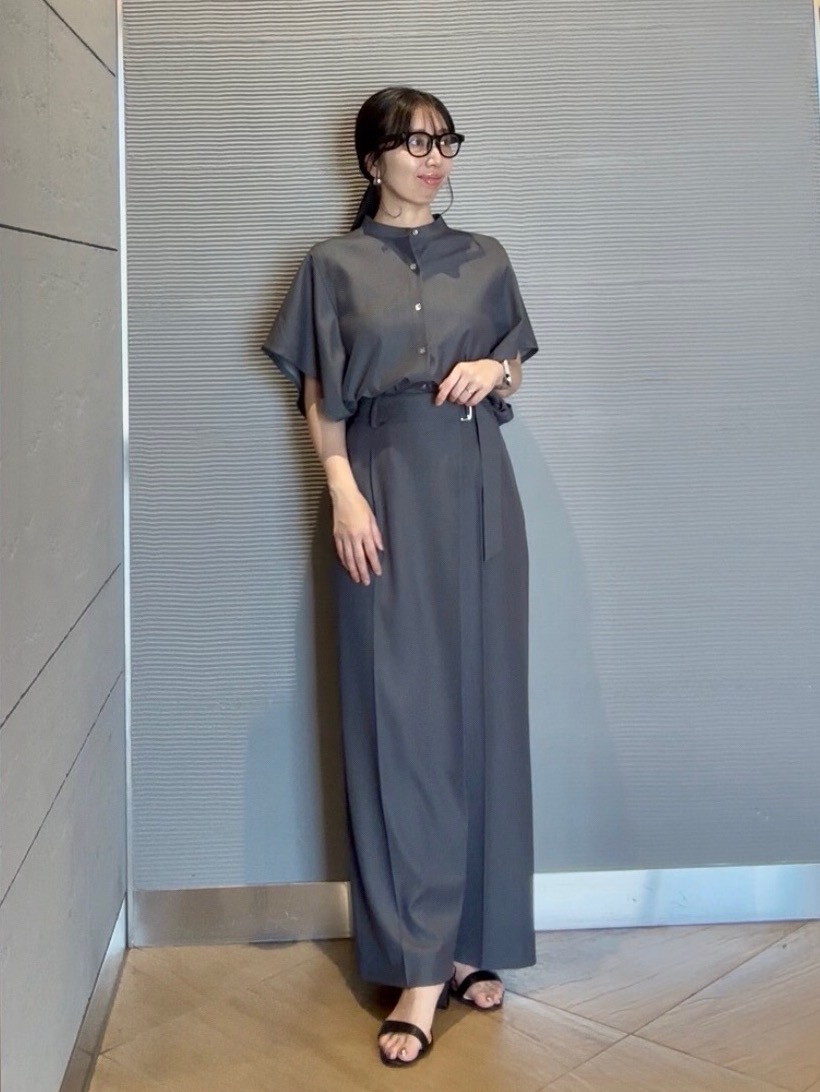 ハルノブムラタ×PLST コットンブレンドノースリーブワンピース PLST