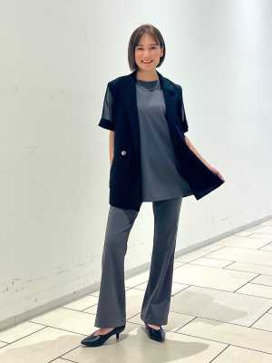 PLST(プラステ)公式 | シアーオーガンジーハーフスリーブジャケット