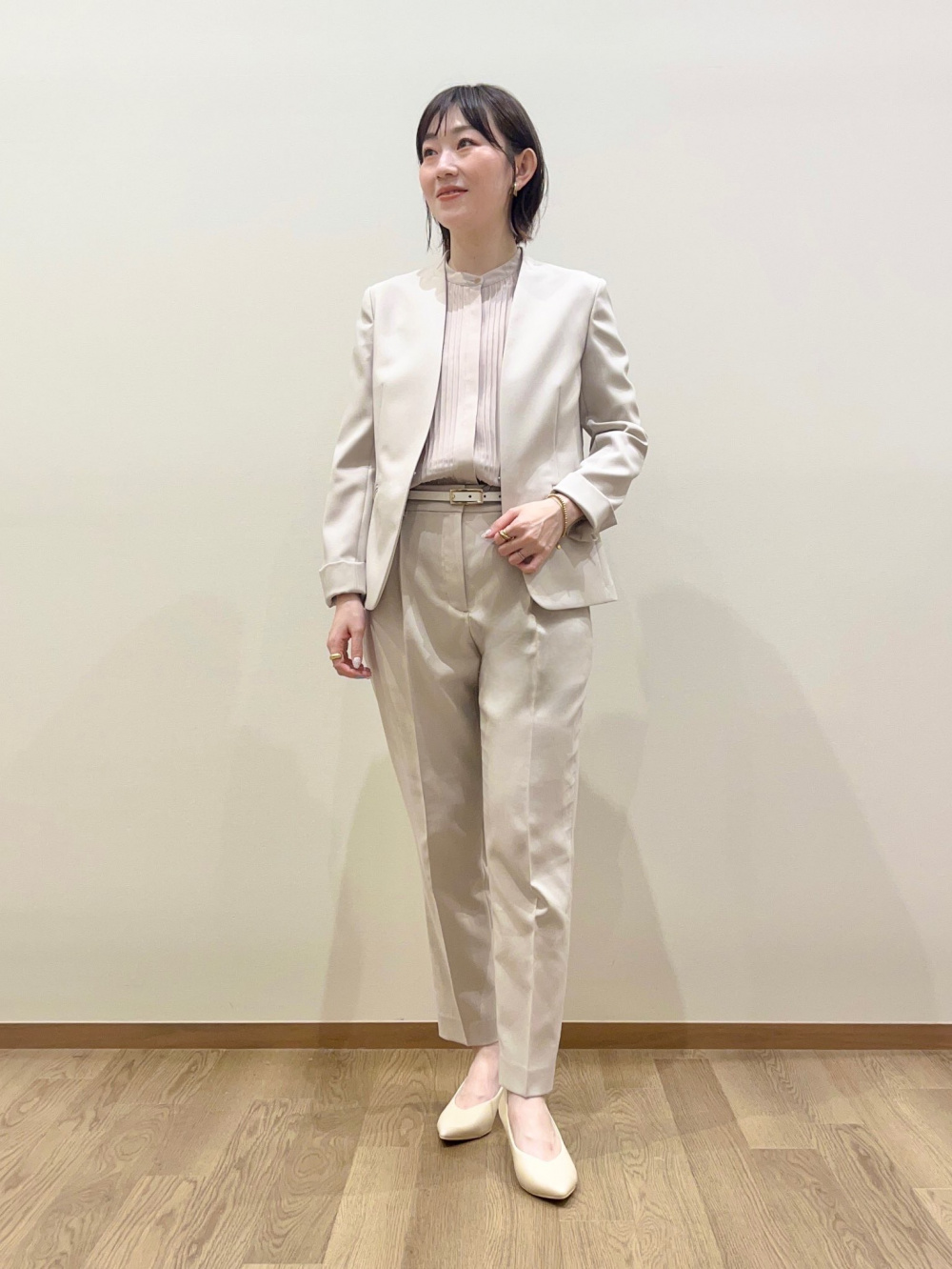 プレミアムオックスダブルジャケット、プレミアムオックステーパード