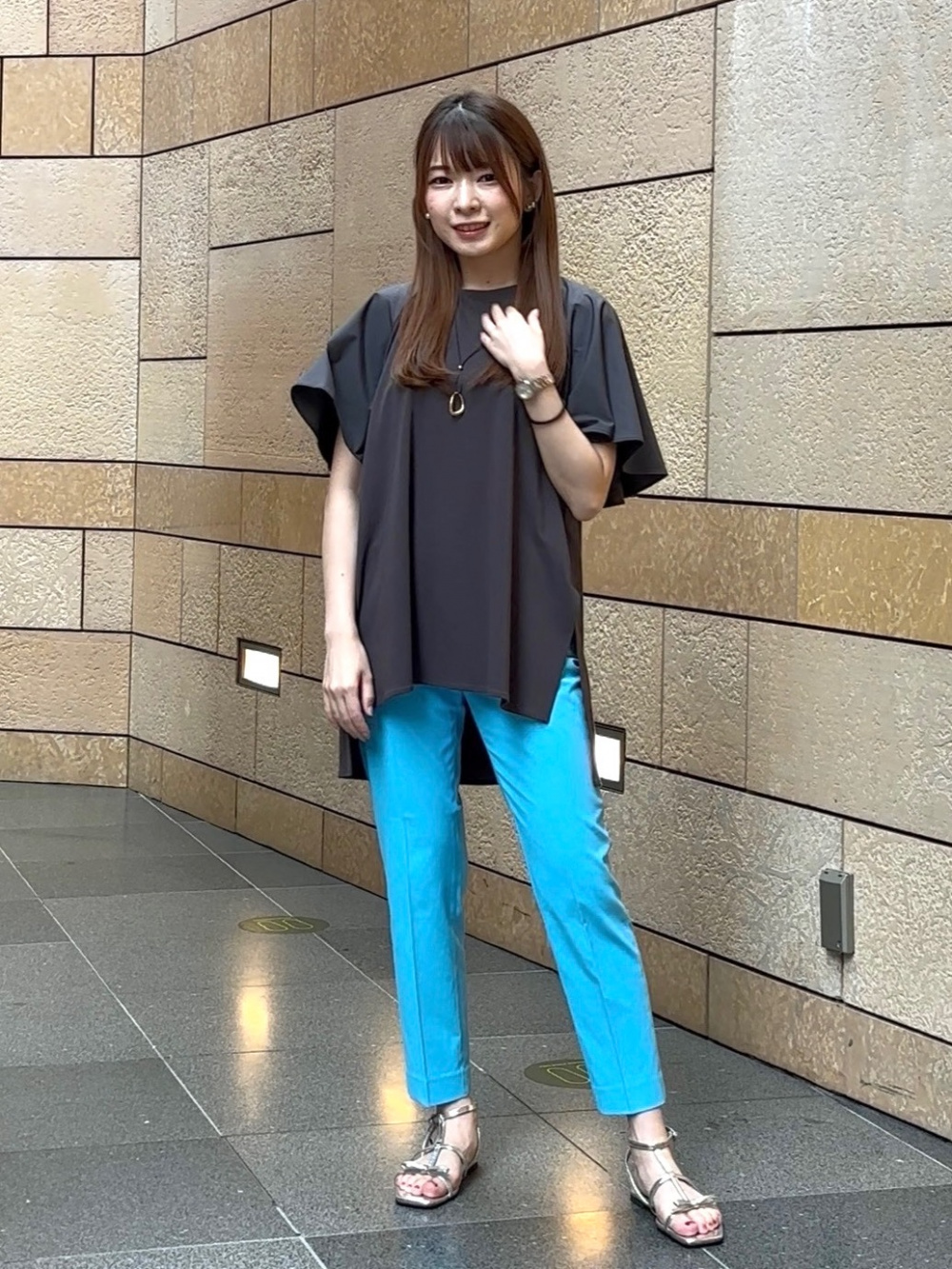 スティックパンツ（リネンブレンド）、リネンブレンドダブルジャケット