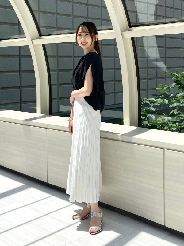 本日発送！GWお値下げ！新品！PLST★Ｌ★シアーオーガンジープルゾン★ホワイト 本日発送！GWお値下げ！新品！PLST☆L☆シアーオーガンジープル