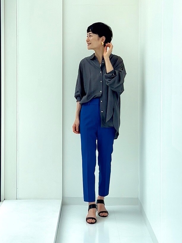 PLST シアーカーディガン➕シアーティアードセーター PLST シアーカーディガン➕シアーティアードセーター PLST