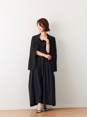 PLST(プラステ)公式 | コットンブレンドノースリーブワンピース