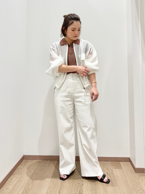 シアーオーガンジーブルゾン（レディース）の着用コーディネート一覧