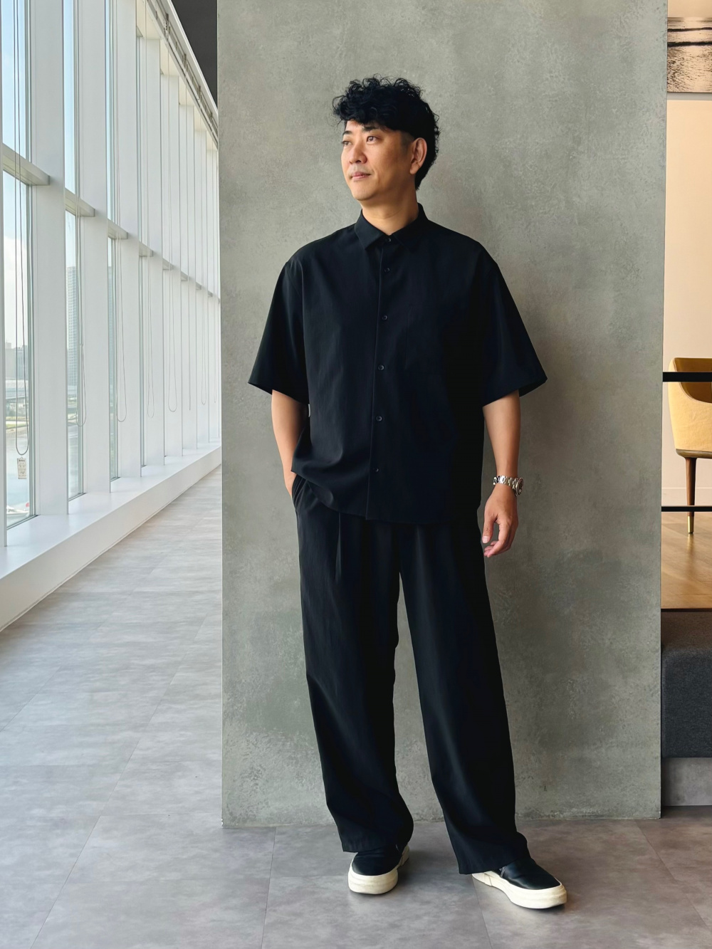 プレシャスドライワイドパンツ」の着用コーディネート| プラステ