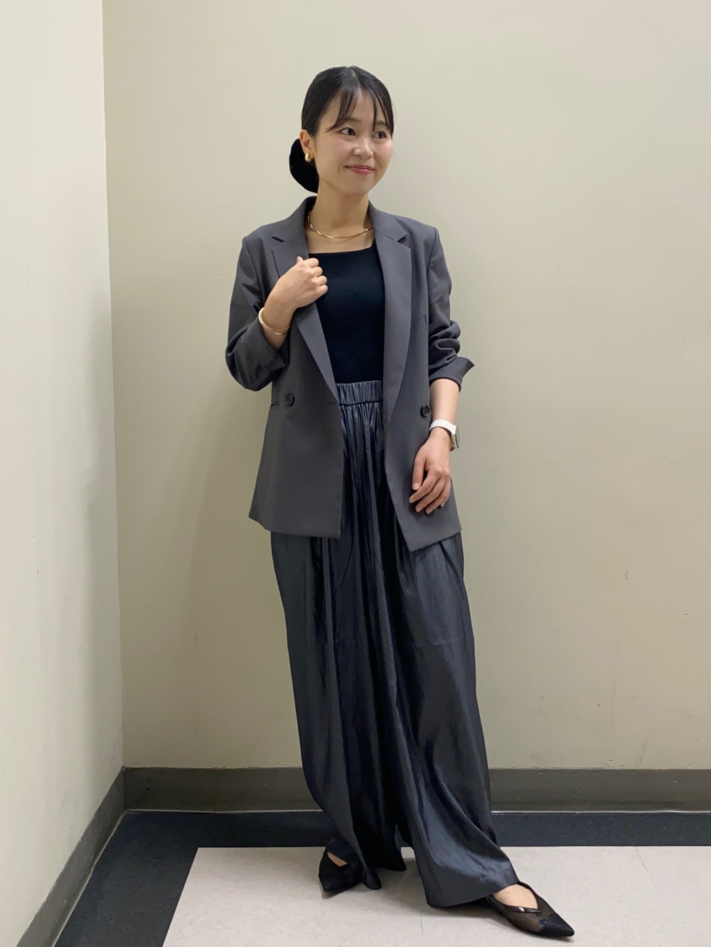 プレミアムオックスダブルジャケット、プレミアムオックステーパード