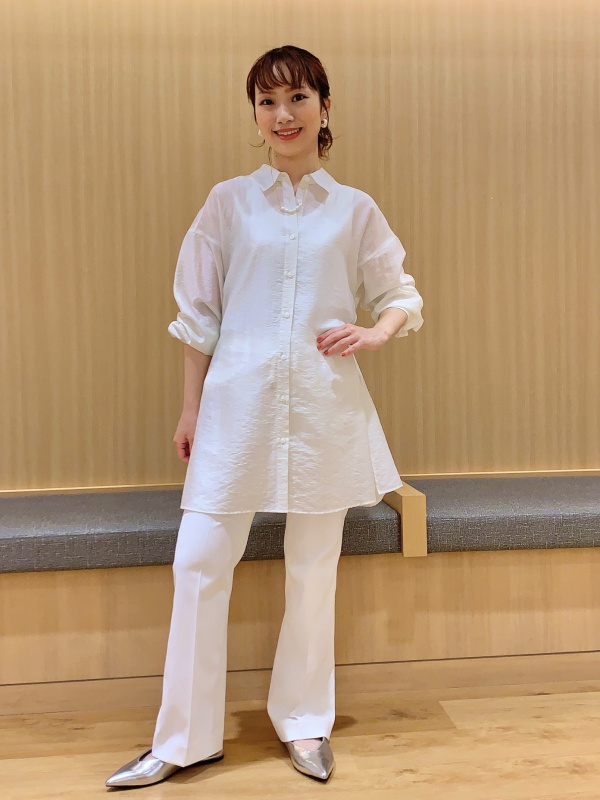 シアーチュニック2WAYシャツ（レディース）の着用コーディネート一覧 