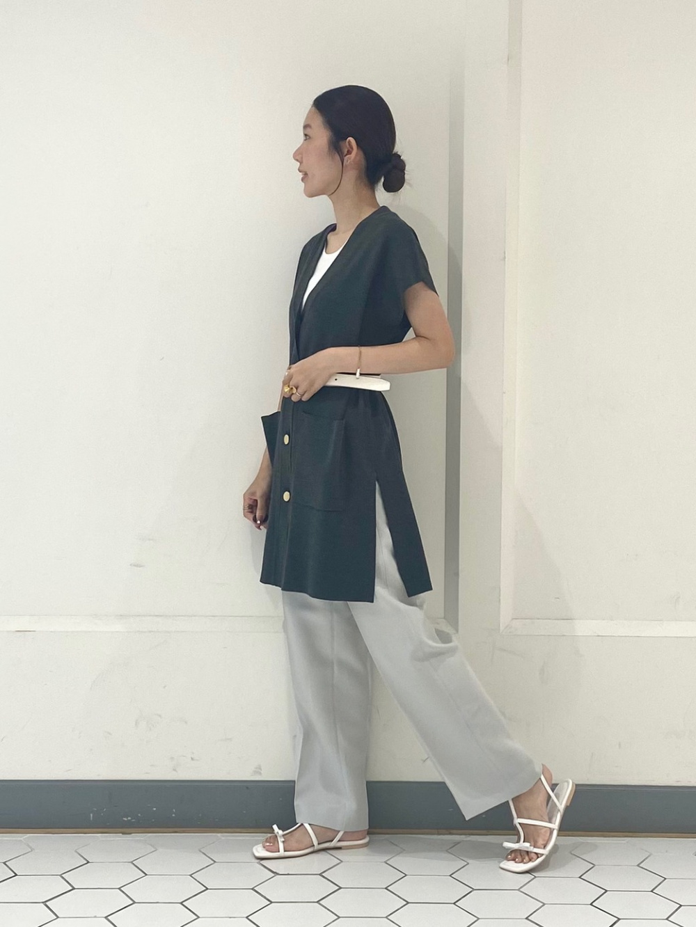 【限定品】PLST✕HARUNOBUMURATA シアーニットスカート M PLST(プラステ)公式 | シアーニットスカート