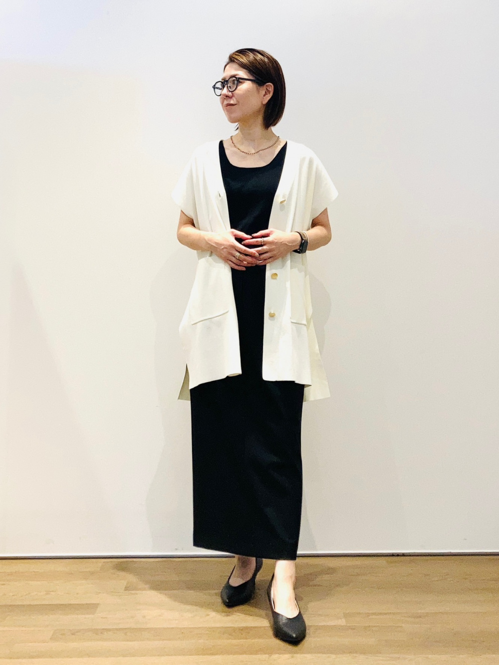 2024年モデル ワイドパンツ（リネンブレンド）、UVカットレーヨン