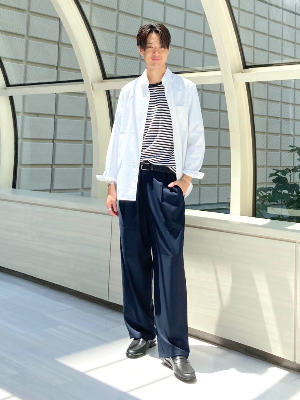 テックストレッチダブルブレストジャケット、レーヨンブレンド