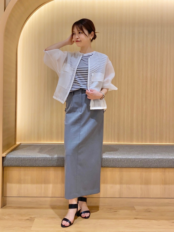 シアーオーガンジーブルゾン（レディース）の着用コーディネート一覧