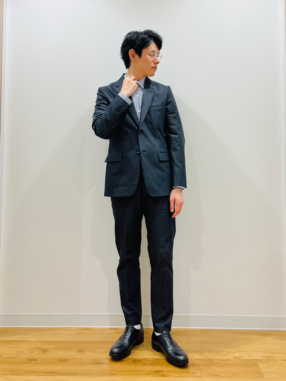 PLST プラステ マルチファンクション セットアップスーツ M ネイビー M PLST(プラステ)公式 | マルチファンクションジャケット