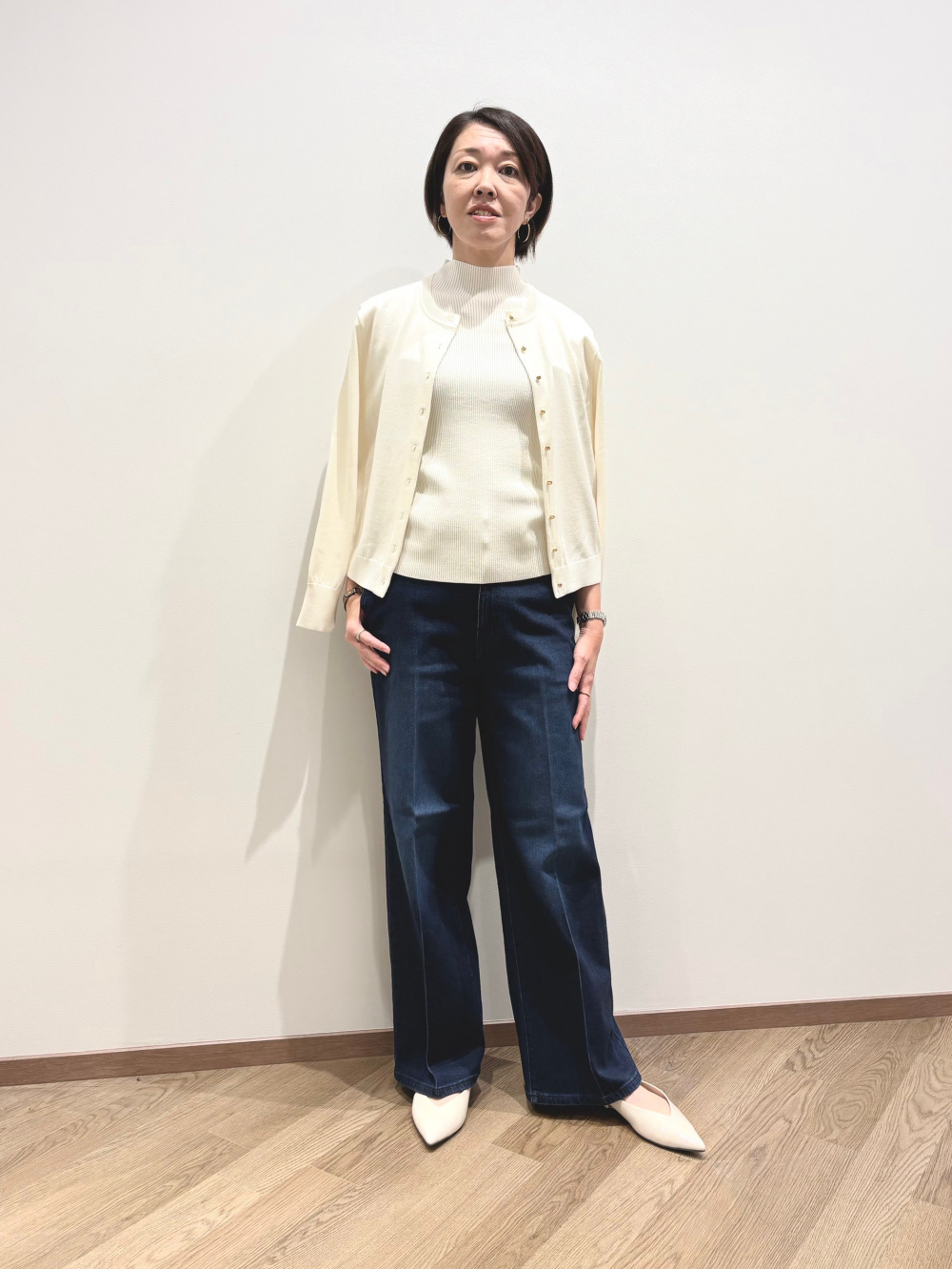 【新品】PLSTリラクシーショートトレンチコート　ネイビーSサイズ PLST(プラステ)公式 | リラクシーショートトレンチコート