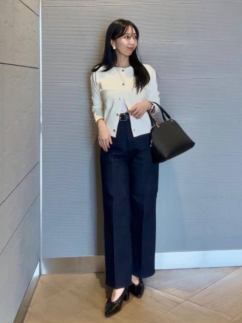 トリアセブレンドペプラムジャケット、トリアセブレンドテーパード