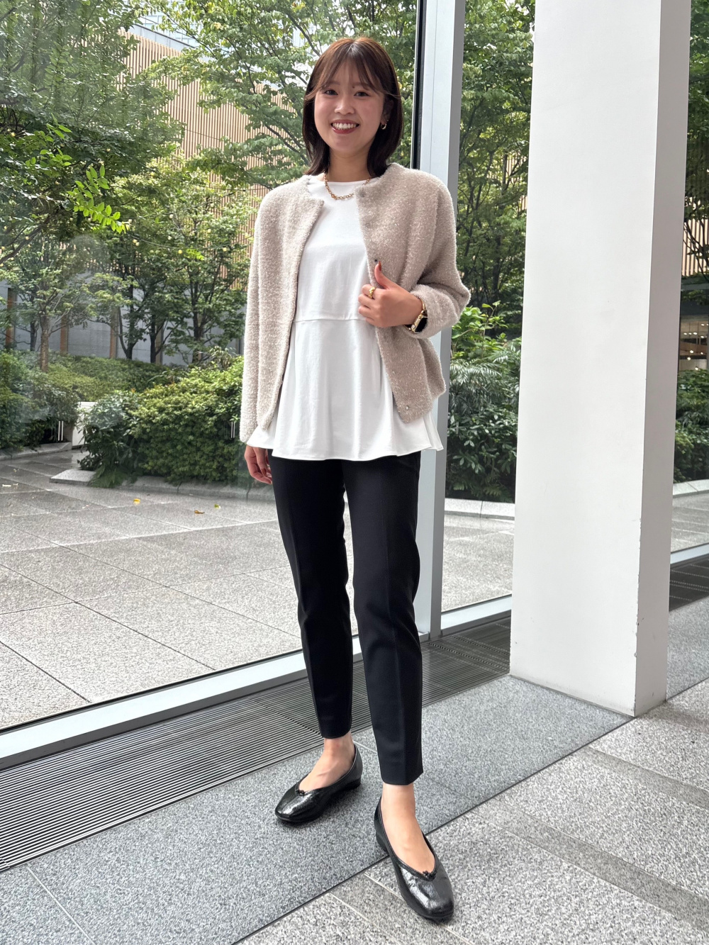 レーヨンブレンドテーラードニットベスト、レーヨンブレンドナロー