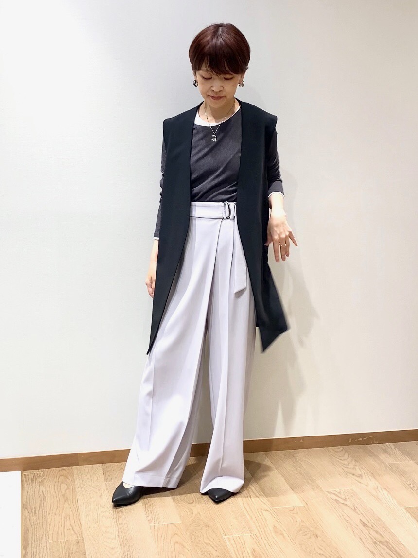 ✨新品タグ付き/ハイストレッチトリコットカラーレスダブルジャケット/Lサイズ PLST(プラステ)公式 | 2025年春モデル ハイストレッチトリコットカラー