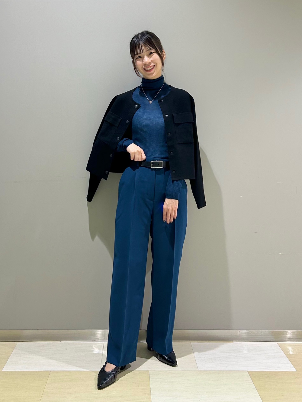 2025年春モデル ハイストレッチトリコットカラーレスダブルジャケット