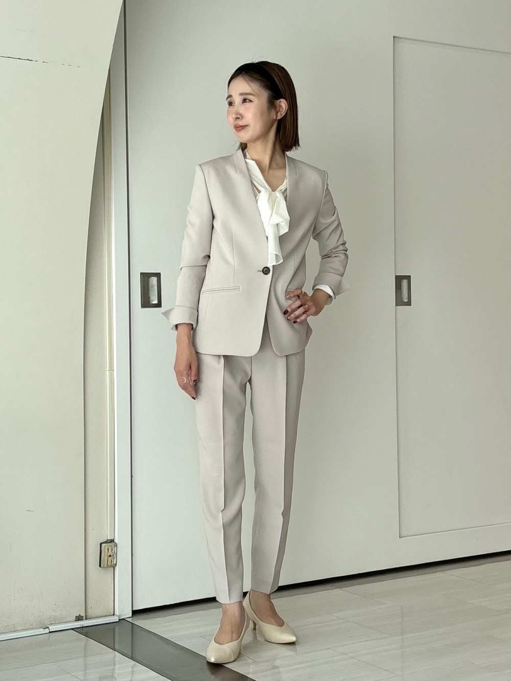 2024年モデル プレミアムオックスカラーレスジャケット、PLUS STYLE