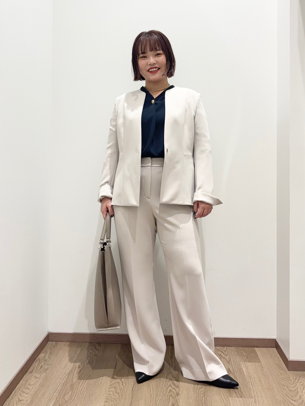 プレミアムオックスダブルジャケット、プレミアムオックステーパード