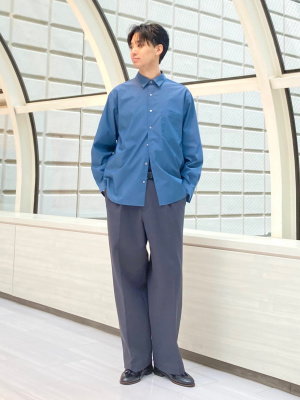 PLST(プラステ)公式 | コットンブレンドワイドパンツ