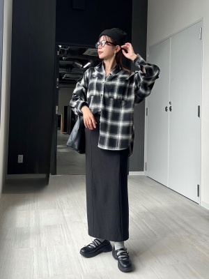 ⭐️プラステ PLST(プラステ)公式 | ブラッシュドツイルスリムテーパードパンツ