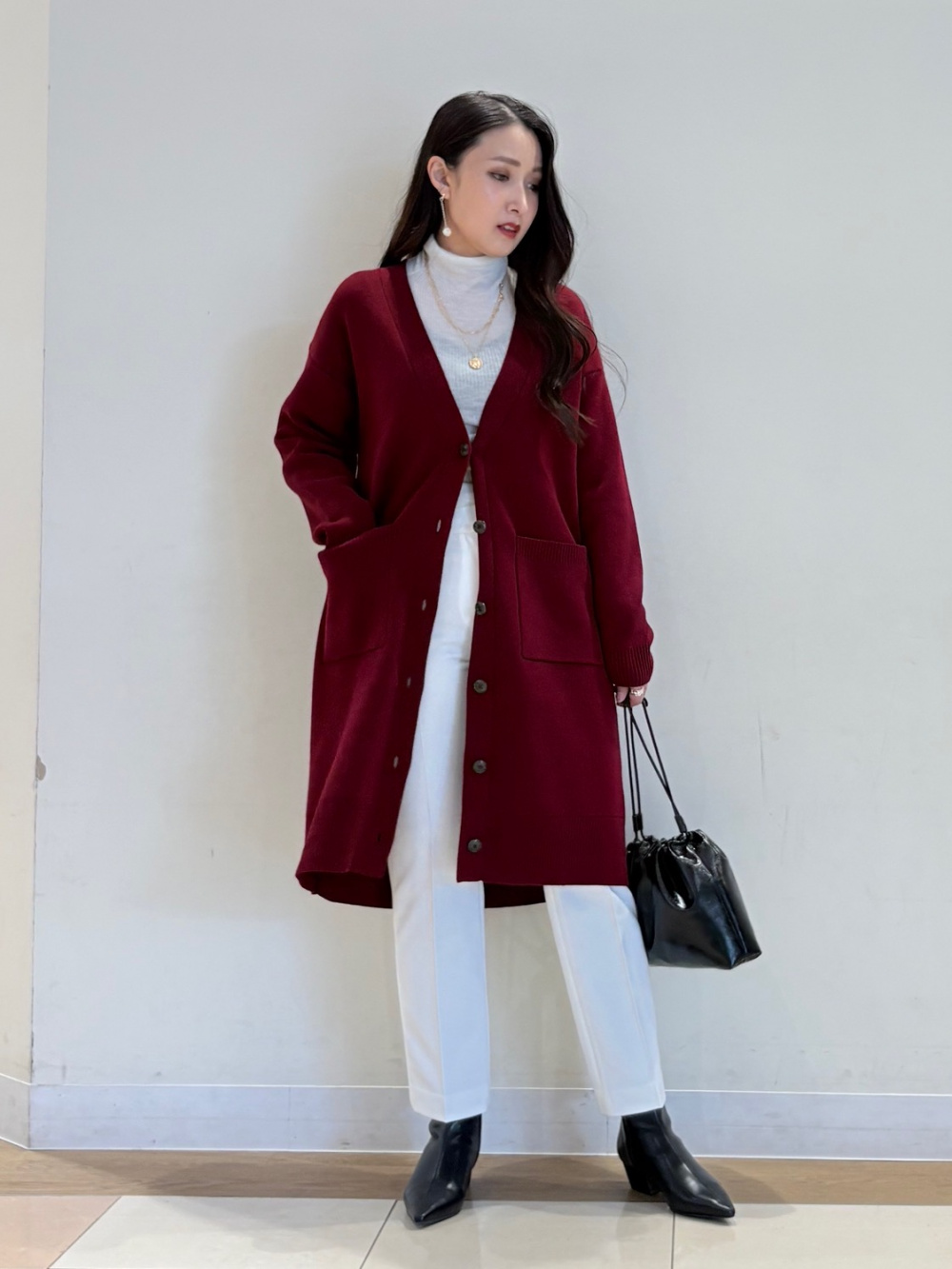 現行品完売！美品PLSTウールモッサ2WAYスタンドカラーコート ベージュ PLST(プラステ)公式 | ウールモッサ2WAYスタンドカラーコート