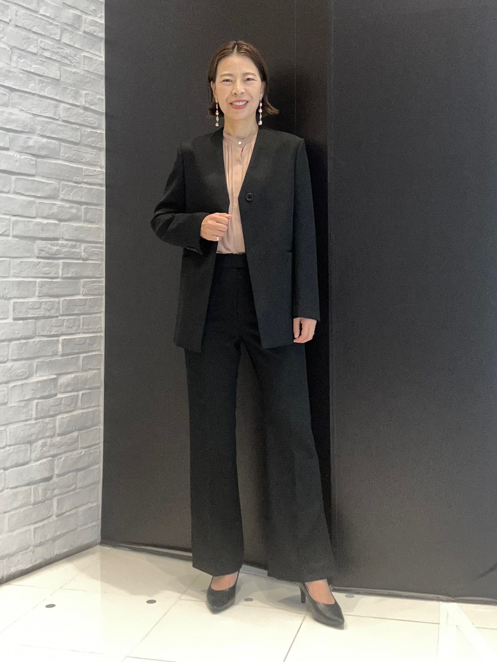 2025年春モデル ハイストレッチトリコットカラーレスダブルジャケット